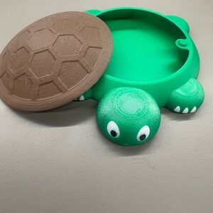 3-D Printed Old School Turtle Sandbox